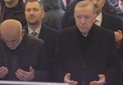 Cumhurbaşkanı Erdoğan, cenaze törenine katıldı