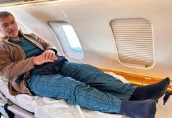 Ambulans uçak, kalp hastası için havalandı