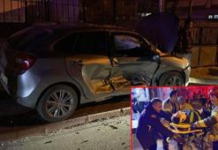 Bursa’da iki otomobil çarpıştı: 3 yaralı