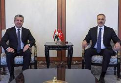 Bakan Fidan, IKBY Başbakanı Barzani ile görüştü