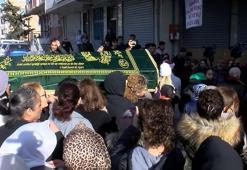 Eyüpsultan'da kocası tarafından öldürülen kadın son yolculuğuna uğurlandı