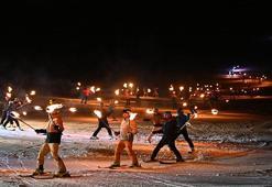 Erzurum’da Avrupa Kış Sporları Başkenti şenliği