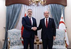 Bakan Fidan, KKTC Cumhurbaşkanı Ersin Tatar ile bir araya geldi