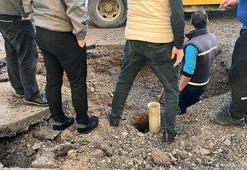 Darıca'da doğal gaz borusu delindi; cadde ve 9 sokağın gaz akışı durduruldu