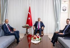 Bakan Fidan, KKTC'de Halkın Partisi Genel Başkanı Özersay’ı kabul etti