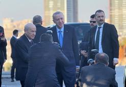 Cumhurbaşkanı Erdoğan, Bahçeli ile bir araya geldi