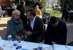 Gürsel Tekin ve Ferhat Göçer Edip Akbayram'ı hastanede ziyaret etti