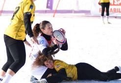 Kar Ragbi Türkiye Şampiyonası Erciyes’te başladı