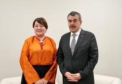 Bakan Tekin, Kırgızistan Eğitim ve Bilim Bakanı Sharsheevna ile görüştü