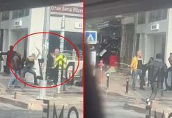 Cihangir’de kılıç ve sandalyeli kavga kamerada