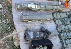 MSB: Terör örgütünün kullandığı mağarada çok sayıda silah ve mühimmat ele geçirildi