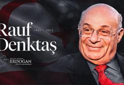 Cumhurbaşkanı Erdoğan, ölüm yıl dönümünde Rauf Denktaş'ı andı