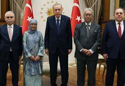 Cumhurbaşkanı Erdoğan, Malezyalı yüksek mahkeme başkanlarını kabul etti