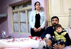 Kazada yaralanan kurye ile ailesinin tavanı çöken, sobasız evde yaşam mücadelesi