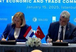 Türkiye ile Hollanda arasında Ekonomi ve Ticaret Ortak Komisyonu Mutabakat Zaptı imzalandı