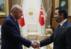 Cumhurbaşkanı Erdoğan, Suriye Dışişleri Bakanı Şeybani'yi kabul etti