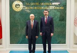 Bakan Kurum, Yenimahalle Belediye Başkanı Yaşar'ı kabul etti