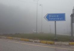 Bolu Dağı'nda sis, görüş mesafesini düşürdü