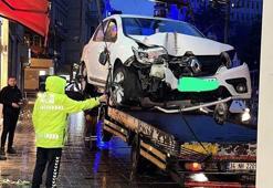İstiklal Caddesi'nde direğe çarpan sürücü: İki gün boyunca uykusuz araç kullandım