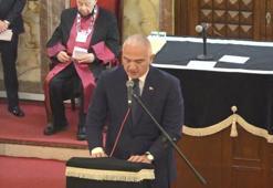 Türkiye Musevileri Hahambaşı Rav İsak Haleva için Neve Şalom Sinagogu'nda cenaze töreni