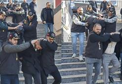 İstanbul'da sahte içki satanlara yönelik operasyonda gözaltına alınanlar adliyeye sevk edildi