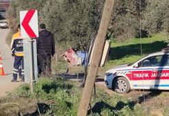 İzmir'de 3 tekerlekli motosiklet zeytin ağacına çarptı; 2 kardeş öldü