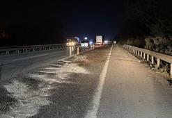 Otoyolda bir aracın çarpıp kaçtığı, ardından çok sayıda aracın üzerinden geçtiği kişi parçalandı