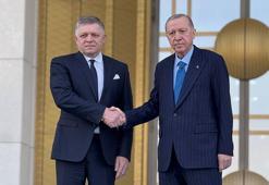 Cumhurbaşkanı Erdoğan, Slovakya Başbakanı Fico'yu resmi törenle karşıladı