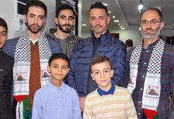 Hatay'daki Filistinlilerin ateşkes sevinci