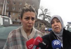 Otel yangınında pencereden atlayarak kurtulan anne ve kızı, korku dolu anları anlattı