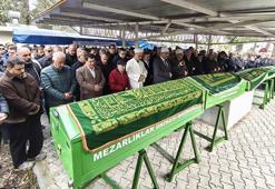 Kartalkaya'daki yangında ölen çift ile 2 çocuğu toprağa verildi