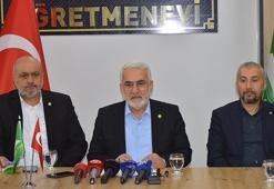 HÜDA PAR Genel Başkanı Yapıcıoğlu: Adım atılsa da atılmasa da silahlar bırakılmalı