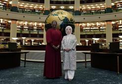 Emine Erdoğan, Ruanda Cumhurbaşkanının eşi Jeannette Kagame ile bir araya geldi