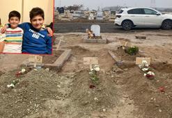 Otel yangınında ölen Vedat, ikizinin yanında toprağa verildi