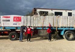 Türk Kızılay: Yardımlarımızın Refah Sınır Kapısı'ndan geçişi başladı