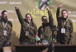 IDF, serbest bırakılan 4 İsrailli kadın asker esiri teslim aldı