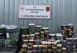 Afyon'da 31 ton bozuk peynir ele geçirildi