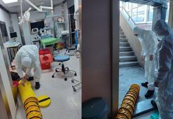 Hastanede karbon filtre patladı, sızan gazı AFAD tahliye etti