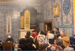 Miraç Kandili Eyüpsultan ve Ayasofya camilerinde idrak edildi