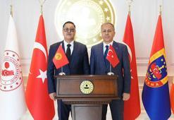 Bakan Yerlikaya, Kırgız Cumhuriyeti Acil Durumlar Bakanı Azhikeev ile görüştü