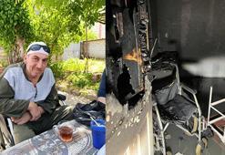 Felçli hasta çıkan yangında öldü; 'sigara izmariti' iddiası