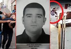 Kavgaya müdahale ederken şehit olan polisin vurulma anları ortaya çıktı