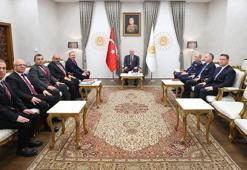 Bakan Güler, TEMUD Genel Başkanı Emekli Uzman Çavuş Tilkici'yi kabul etti