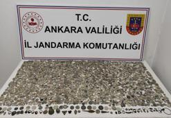 Ankara'da 3 milyon lira değerinde tarihi eser ele geçirildi; 2 gözaltı