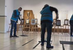 Küçükçekmece'de denetimli serbestlik kapsamındaki yükümlüler okulları temizledi