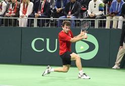 Davis Cup Türkiye-Meksika Serisi’nin ilk gününü Türkiye 2-0 önde bitirdi