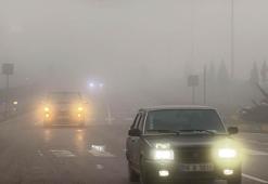 Bartın'da sis; görüş mesafesi 10 metreye kadar düştü