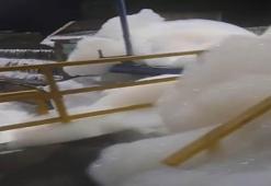 Yalova’da içme suyundaki köpüklenmeye ilişkin soruşturma; muhtarın aracının görüntüsü ortaya çıktı