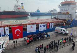 Mersin'den Gazze'ye 15'inci 'İyilik Gemisi' yola çıktı