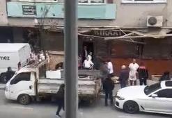 Kağıthane'de yük sepetinin halatı koptu: 1 yaralı